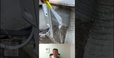 Aire acondicionado con condensador sucio