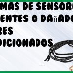 Aire acondicionado con sonda de tubería defectuosa
