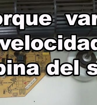 Aire acondicionado que no cambia velocidad de ventilador