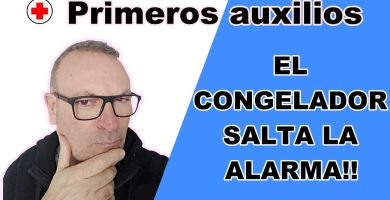 Congelador con alarma constante