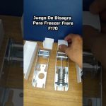 Congelador con bisagra rota