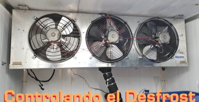 Congelador con evaporador bloqueado por hielo