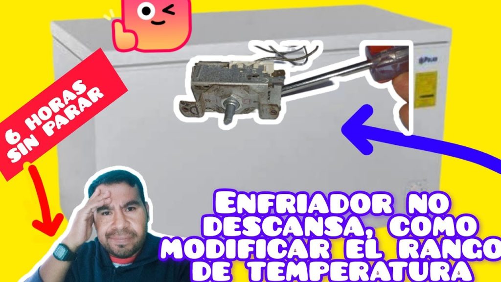 Congelador con sonda fuera de rango