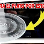 Microondas con plato que se atasca