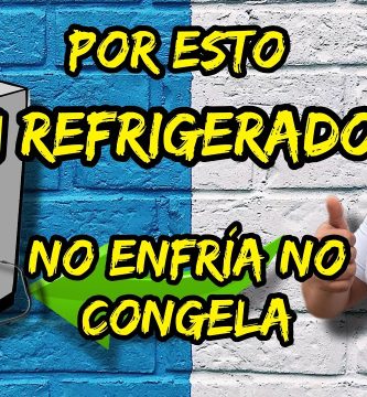 Nevera con acumulación de hielo en conducto de aire