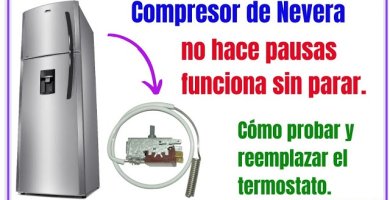 Nevera que enfría pero no corta el compresor nunca
